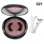 Magnetilised kunstripsmed Ripsmed Korduvkasutatavad magnetripsmed klambriga Uus G21