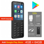 Qin F21 Pro nutikas puuteekraaniga telefon Wifi 2,8 tolli 4 GB 64 GB Bluetooth 5.0 Duoqin globaalne versioon 2120 mAh Android Play poe telefon Google Play must