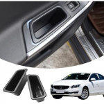 jaoks Volvo S60 V60 2010-2017 esiukse panipaik uks k&uuml;lgorganisaator salve k&auml;epide, sisestus kaitse ukse taskud telefoni konteiner k&auml;etoe korraldaja