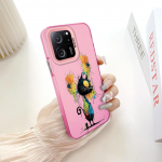 V&auml;rvitud Mustriline V&auml;rviline H&otilde;bedane Kahepoolne K&otilde;va Kest P&otilde;rutuskindel Kukkumisvastane Telefoni&uuml;mbris Xiaomi Redmi Poco jaoks Redmi 10 tumeroosa v&auml;rv