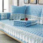 Lihtsus pitsist diivanipadi aastaringselt universaalne tolmukindel diivani kate libisemiskindel &uuml;hev&auml;rviline istmepadja kate pehme diivani kate 70x70cm 1pcs