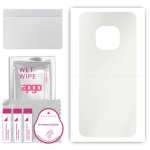 apgo MATTE Protective Skin Sticker for the back compatible with Nokia XR20, Wrap Film, Hydrogel Film, Flexible, Soft TPU with positioning layer easy i