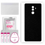 apgo Protective Skin Sticker for the back compatible with Oukitel K8, Wrap Film, Foil, Vinyl - Pattern Matte Black