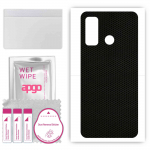 apgo Protective Skin Sticker for the back compatible with Tecno Spark 5, Wrap Film, Foil, Vinyl - Pattern Matrix