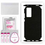 apgo Protective Skin Sticker for the back+sides compatible with Xiaomi 12, Full Wrap Film, Foil, Vinyl - Pattern Matrix