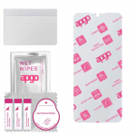 apgo Ultra-Clear Hybrid protective glass compatible with Oppo Reno3, flexible nano glass, great replacement for tempered glass, scratch-resistant, ful