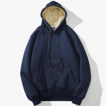 Meeste kapuutsiga n&ouml;&ouml;riga kampsun &uuml;hev&auml;rviline paksendatud pl&uuml;&uuml;sis jope XXL must