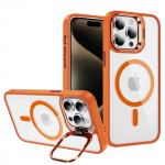 Luksuslik Magsafe'i juhtmevaba laadimise magnet&uuml;mbris iPhone 15 12 13 14 Pro Max pluss kaameraklaasi kaitse l&auml;bipaistev kate For iphone 12 Pro