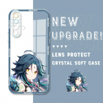 P&otilde;rutuskindel Cartoon Astronaut Crystal Case T&auml;iskaanega kaamerakaitse L&auml;bipaistev pehme telefoni korpus Huawei Honor iPhone Infinix Tecno jaoks Honor 20