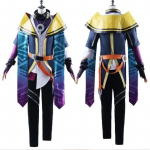 Heartsteel Aphelios Cosplay Fantaasia Parukad Mask Kindad &Uuml;likonnid Anime M&auml;ng LoL Kost&uuml;&uuml;m Maskeering T&auml;iskasvanud Mehed Rollim&auml;ngu Riietus Halloween XS beež