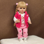 55 CM 22 tolli Reborn Dolls Realistlik t&auml;issilikoonist Baby Bebe Vin&uuml;&uuml;l vasts&uuml;ndinud t&uuml;druku nukk Printsess V&auml;ikelapse m&auml;nguasi Kingitus 55cm