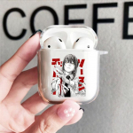 Anime Mootorsae Man AirPodsi &uuml;mbris Pehme kaitsekattega &uuml;mbris Airpods 1 2 3 Pro armas multikas Pochita Power AirPodsi &uuml;mbrised Shell Airpods 1 2
