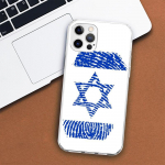 Taaveti t&auml;ht s&uuml;mboliga telefoni&uuml;mbris Apple iPhone 11 12 13 15 14 Pro 7 XR X XS Max 8 Plus + Mini SE jaoks Kohandatud tr&uuml;kiga pehme &uuml;mbris iPhone X (XS)