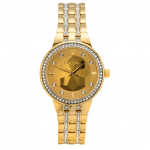 Bulova Classic Crystal Phantom Kuldse Tooni Roostevaba Teras &Scaron;ampanjav&auml;rvi sihver Kvarts 97L176 Naiste k&auml;ekell