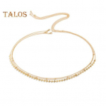 Naiste pihakett Kahekihiline litrid reguleeritava pikkusega &otilde;&otilde;nsaga k&otilde;hutantsu esinemine v&ouml;&ouml;koht ehted peod Festivalid &ouml;&ouml;klubi kehakett kuldne