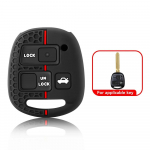 2 3 nupuga silikoonist auto v&otilde;tmehoidja &uuml;mbrise kate TOYOTA CAMRY RAV4 Corolla PRADO YARIS Tarago jaoks LEXUS Protector v&otilde;tmehoidja jaoks