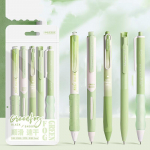 4/5/6/7tk Fashion Geelpliiats Simplicity Korea &uuml;hev&auml;rviline seeria kirjatarvete geelpliiats 0,5 mm musta tindiga v&auml;ljal&otilde;igete albumi pliiats Armsad kirjutustarbed 5pcs
