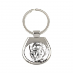 Ocicat - keychain with a cat, keychain with a print, personalized pendant from the Art-Dog brand