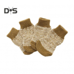 4 tk Koerasokid Libisemiskindlad Kutsikate Papusid Lemmiklooma sokid K&auml;pakaitsed V&auml;lisveoj&otilde;ukontrolli sokid kuuma/k&uuml;lma teekatte jaoks L kohv