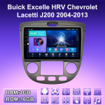 2 DIN Android Carplay Autoraadio Buick Excelle HRV Chevrolet Lacetti 2004-2013 jaoks Multimeediapleier Peak Unit Stereo GPS-navigatsioon BT WIFI 4+64GB 1+16GB,B