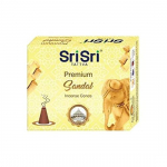 Sri Sri Tattva Premium sandaalide viirukikoonused, 25g (Pakis 12)