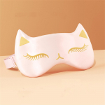 Mugav ja hingav silmamask, naturaalsest siidist unemask Armsad siledad ja pehmed silmakatted magamiseks One Size must