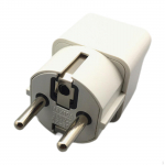 Europe Plug Converter AU/UK/US/CN kompaktseks seinahotelli majapidamiste valgeks valge