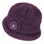 Talvine keskealised eakad m&uuml;ts lastele valamum&uuml;ts vanaema ema k&auml;snaring paksendatud sametiga one size lilla