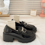 Mary Jane Kingad Naine trend Briti Stiil Oxfords Suu &Uuml;mar Must Lamedad Vabaaja Naiste Tossud Daamide Jalatsid Mokassiinid 35 white
