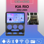 Autoraadio Android Auto Carplay jaoks KIA RIO 2002-2005 Multimeediumipleieri peakomplekt Stereo GPS-navigatsioon BT WIFI 1+16GB 1+16GB