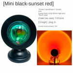 Sunset Afterglow Ambience Light Projection Ins Night Light Elutuba Magamistuba P&auml;ikeseloojangu laualamp Sunnet