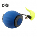 Interaktiivne kassim&auml;ngupall Iseveerev kassipall reguleeritavate kiirusrežiimidega Elektriline puutetundliku liikumisega veerev pall lemmikloomadele siseruumides ja &otilde;ues A oranž