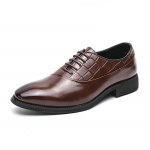 Mood UUS Saabumine Meeste Kingad Nahast Mood Oxfords Kingad Mehed K&otilde;ik-sobivad Mehed Pulmakleit Kingad Vintage Mehed Stiilsed Vabaaja Jalatsid 38 pruun