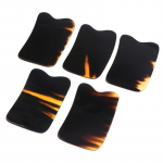 Natural Horn Guasha Board kraapimisplaadi massaažit&ouml;&ouml;riist Spa n&otilde;elravi kaabits one size