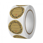 Eemaldatavad purgi etikettide kleebised 500 tk pudeli etiketid etiketid kleebised etiketid toidu s&auml;ilitamine