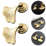 2tk kapinupp, uksek&auml;epide, riidekapp. 5.6x5cmGolden