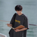 Uus l&uuml;hikeste varrukatega T-s&auml;rk meestele suvel, Korea stiilis trend, lihtne poolvarrukatega topp, Hongkongi stiilis vaba vabaaja br&auml;ndi T-s&auml;rk M must