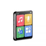 Mini kaasaskantav Bluetoothi ​​puuteekraaniga MP3-m&auml;ngija Walkmani muusikam&auml;ngijad, sisseehitatud k&otilde;lar koos e-raamatu/Fm-raadio/salvestava MP4-m&auml;ngijaga