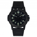 Luminox Leatherback Sea Turtle Giant PU Rihm Must T&auml;hikvarts XS.0330 100M Meeste K&auml;ekell must