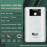 Akvaariumi kalapaagi hapnikupumba laadimine, kaheotstarbeline &otilde;hupump, USB liitiumaku kodumajapidamises kasutatav kaasaskantav kalap&uuml;&uuml;gi vaigistus 6000 mA v&auml;litingimustes