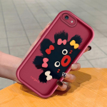 Pehme silikoonist ruudukujuline redelprintimismuster telefoni korpus, t&auml;iskaanega kaamera p&otilde;rutuskindel kaitse kummist &uuml;mbris iPhone Infinix Tecno OnePlus jaoks Google Pixel 8A pruun