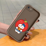 Pehme silikoonist ruudukujuline redelprintimismuster telefoni korpus, t&auml;iskaanega kaamera p&otilde;rutuskindel kaitse kummist &uuml;mbris iPhone Infinix Tecno OnePlus jaoks iPhone 12 Pro Max valge