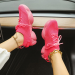 Naiste kingad 2024 Mugavad spordijalatsid Trend Kerged jalutusk&auml;igukingad naistele Tossud Hingavad Zapatillas 44 armee roheline v&auml;rv