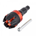 1 tk mootorratta raami liugur avariipadja kokkup&otilde;rke kukkumise kaitsja kokkup&otilde;rkekaitsega M10 10 mm kruviga universaalne krossimootorratas oranž