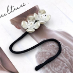 Shell Flower Magic Bun Maker Flower Bud Head Kuklite tegija Bow Pearl Juuksen&otilde;el Lazy Hair Dish Artefact Naiste juuste kujundamise punutised one size