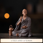 Hiina Zen-budism Lilla Liiv Ajaloolised Figuurid Teetuba Teelaud Teem&auml;ng Muuseum Vana Raami Kaunistus helehall v&auml;rv