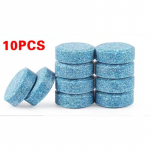 Tahke puhastusvahend auto esiklaasipuhastusvahend kihisev tablett Automaatne klaasipuhasti klaas Tahke puhastusvahend kontsentreeritud tabletid pesuaine 10pcs