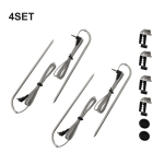9004190170 Lihaandurid &uuml;hilduvad Gravity seeriate 560/800/1050ga 4set gray