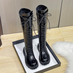 Naiste &Uuml;le-P&otilde;lve Paksu Tallaga R&uuml;&uuml;tlisaapad - Martini Stiilis Mootorrattasaapad Kevadeks, S&uuml;giseks ja Talveks 2024 mid-length, plus velvet, size 38 must