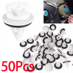 100/50 tk auto uksepaneeli klamber Sisekaunistused Ukse trimmipaneeli klambrid Tarvikud BMW E81 E82 E87 E88 F20 E34 E39 E60 F10 jaoks